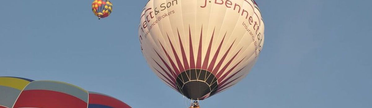 j bennett hot air balloon insurance